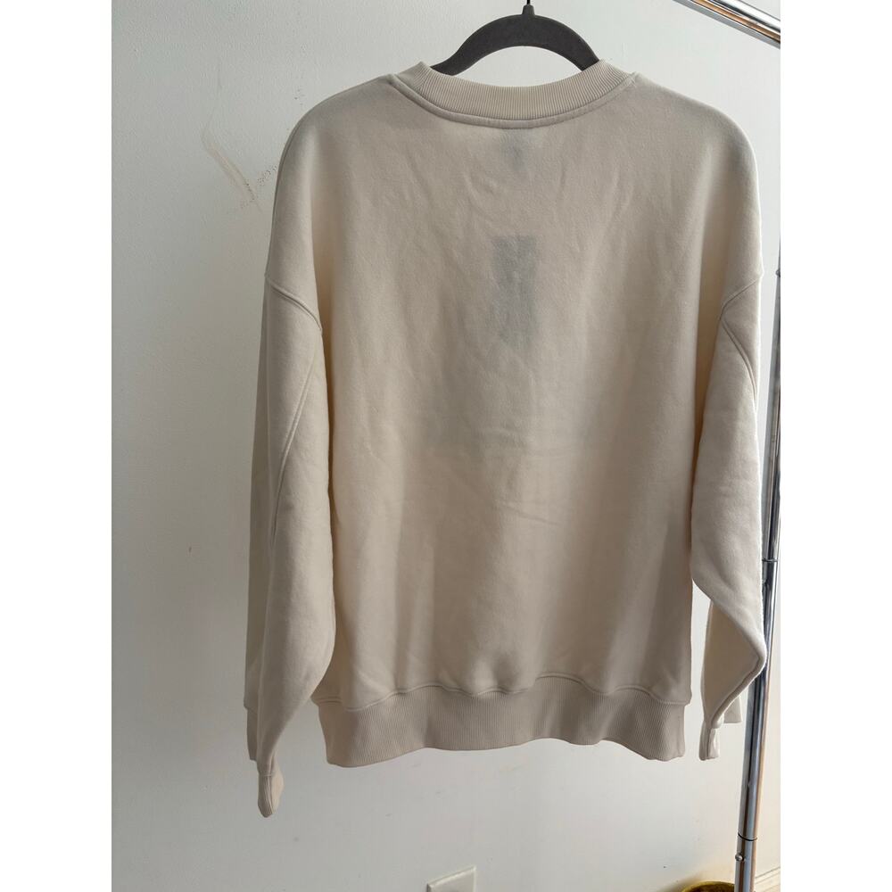Wild Fable Montauk Sailing Club Graphic Crewneck Sweatshirt Beige Size S NWT - Picture 8 of 11